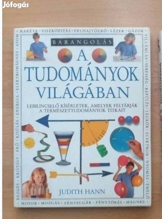 A tudományok világában, gyerek könyv