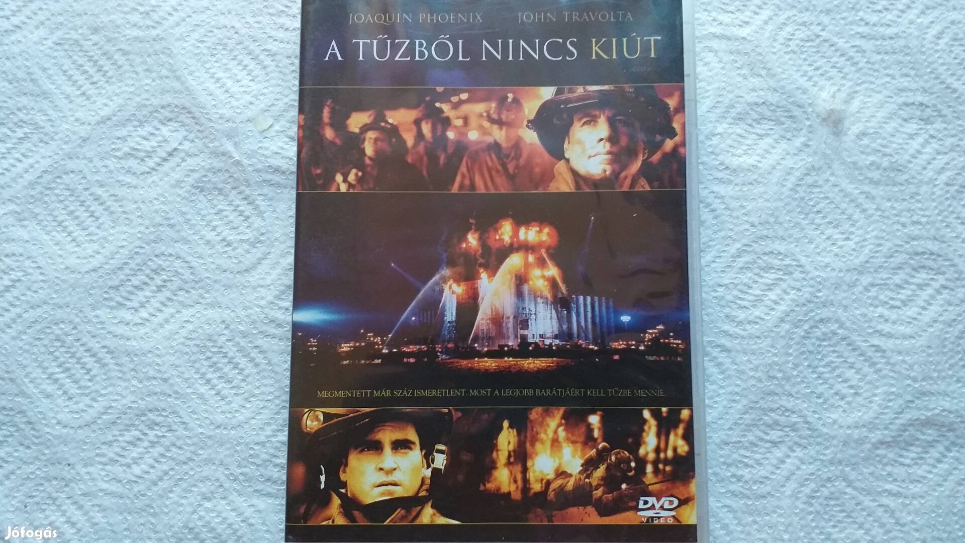 A tűzből nincs kiút DVD film-John Travolta 