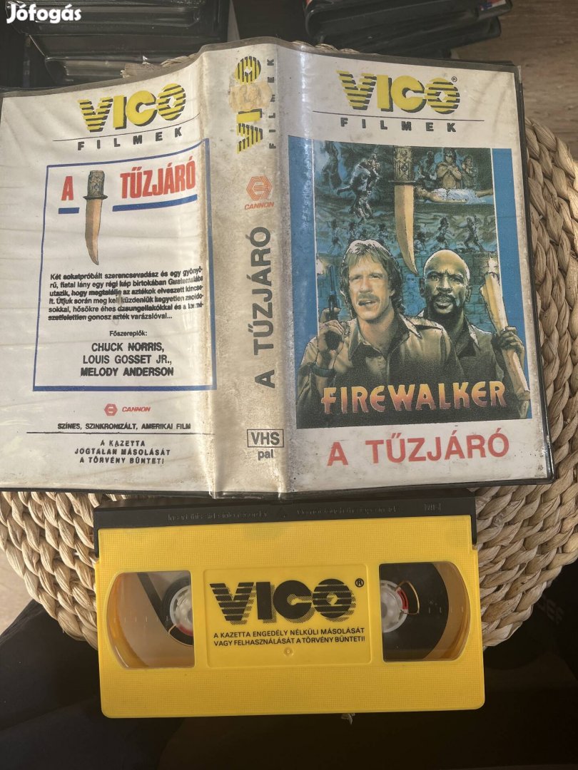 A tűzjáró vico vhs