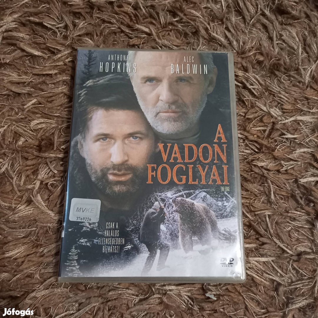 A vadon foglyai - kaland dvd - Anthony Hopkins