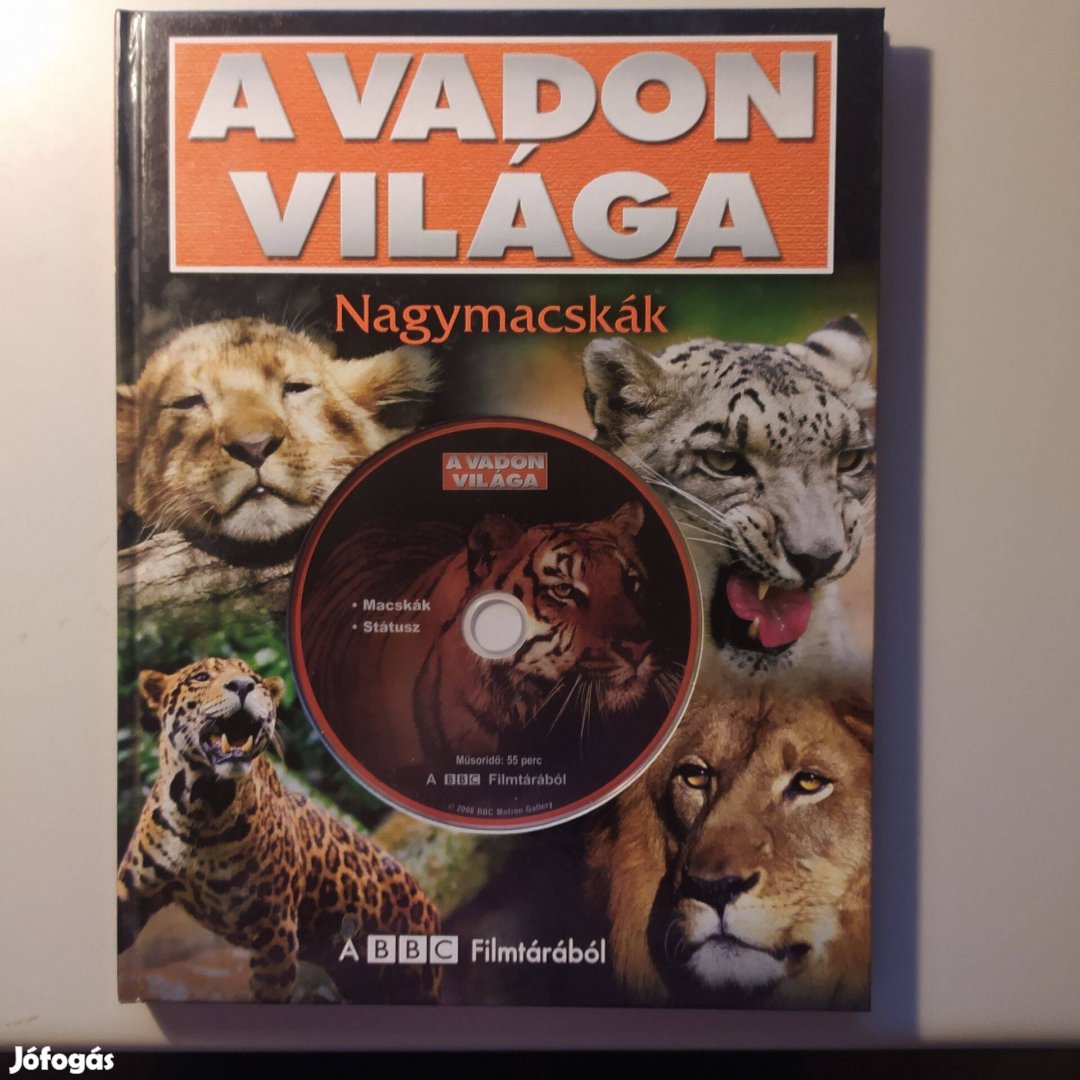 A vadon világa - Nagymacskák - DVD melléklettel Pat Morris Amy