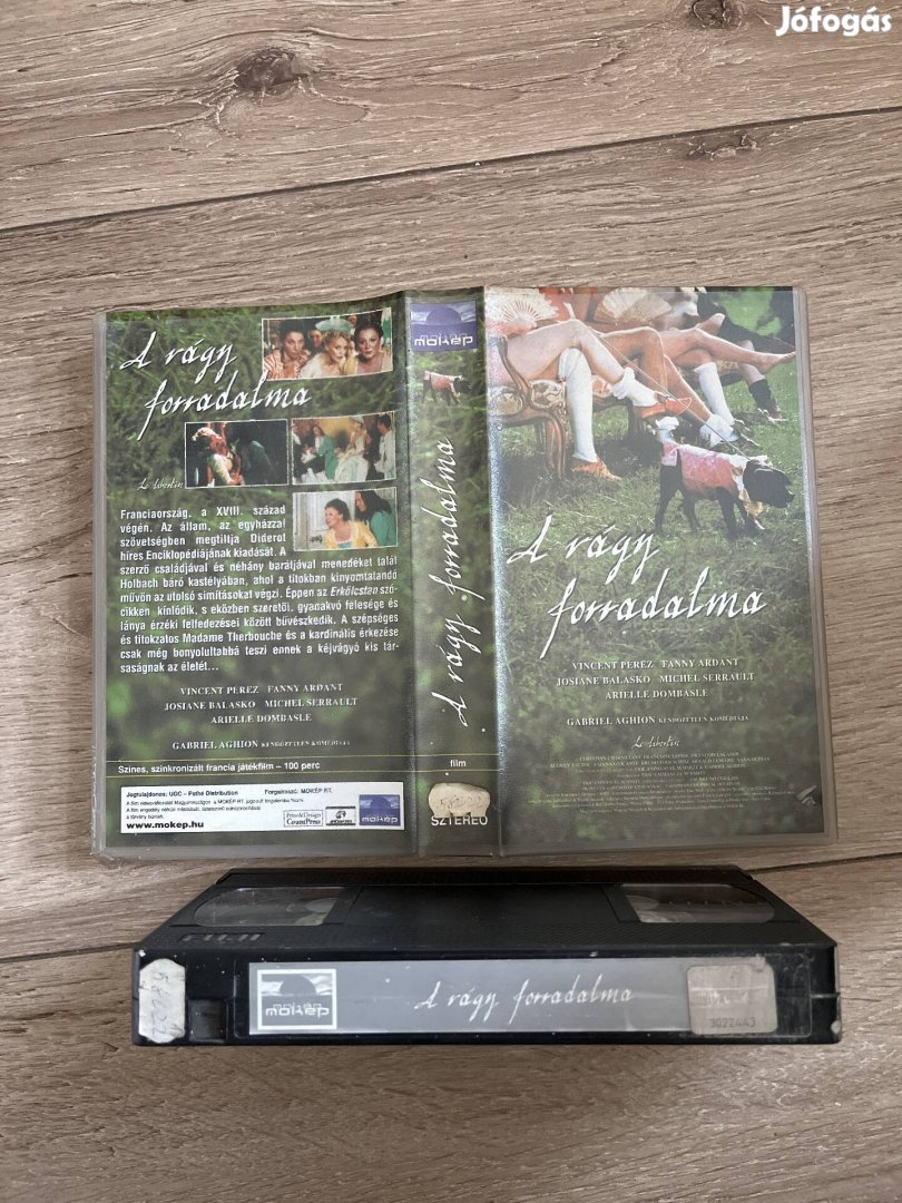 A vágy forradalma vhs 