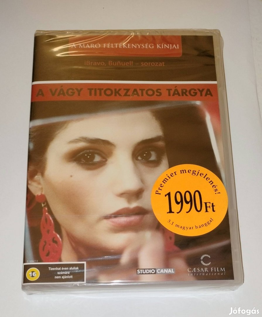 A vágy titokzatos tárgya dvd bontatlan 