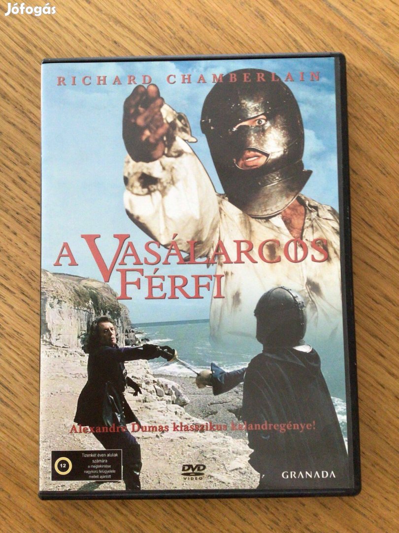 A vasálarcos férfi - DVD (Richard Chamberlain, Ian Holm)