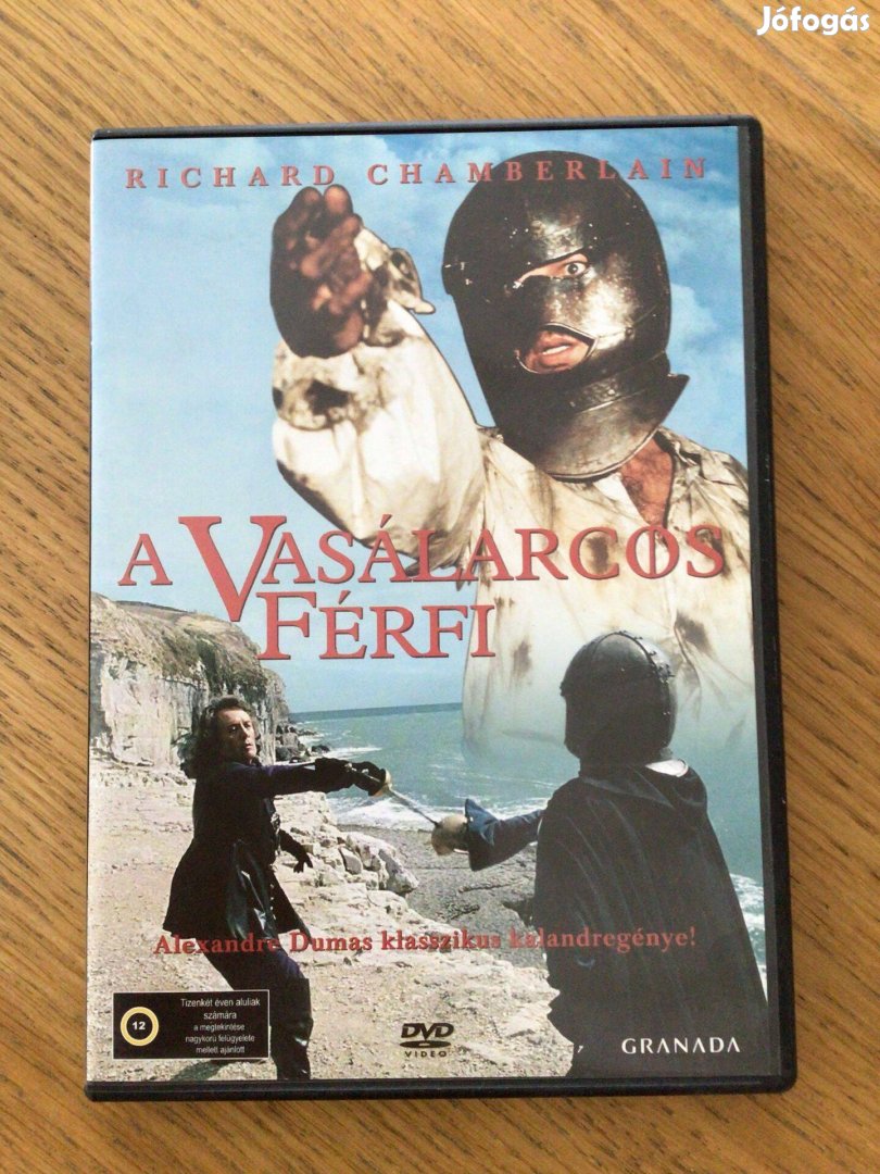 A vasálarcos férfi - DVD (Richard Chamberlain, Ian Holm)