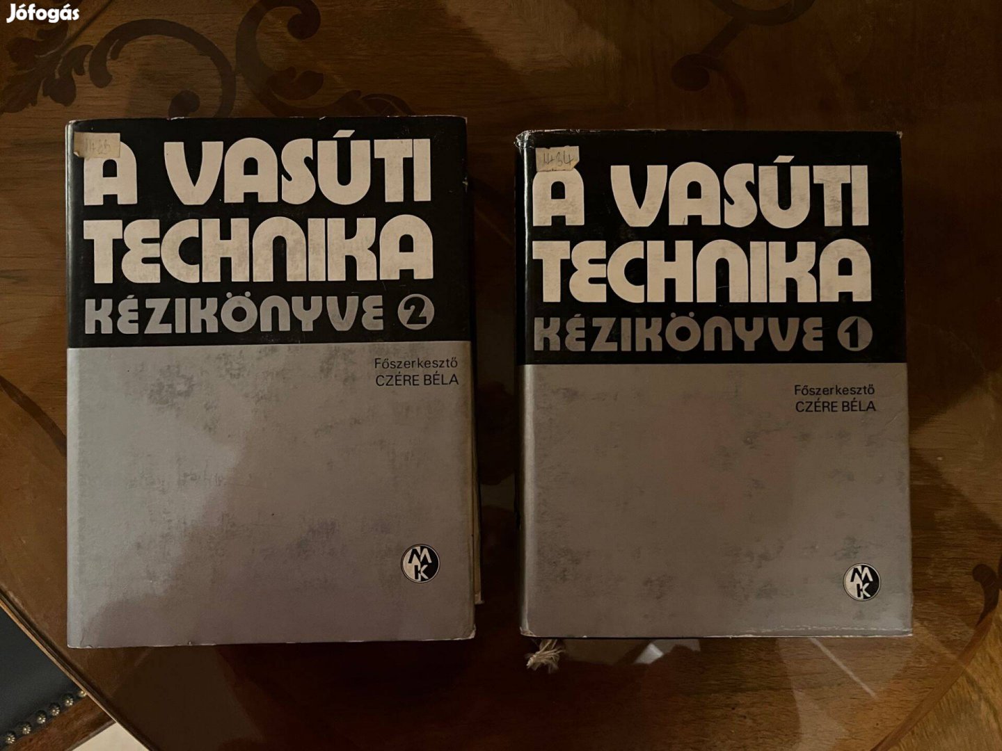 A vasúti technika kézikönyve 2 kötet eladó