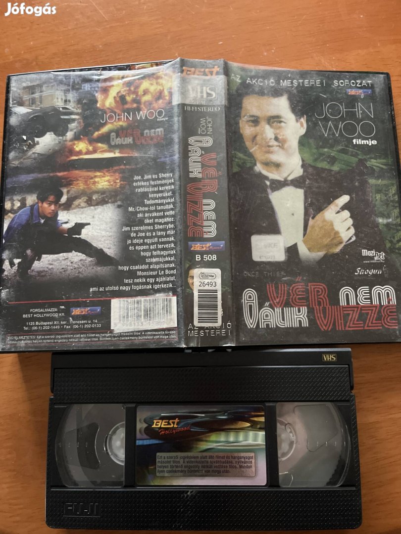 A vér nem válik vizzé vhs