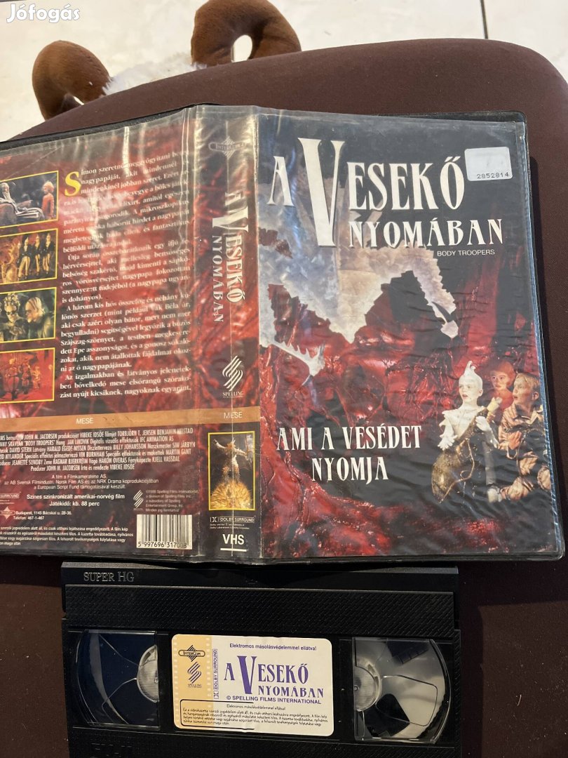 A vesekő nyomában mese vhs