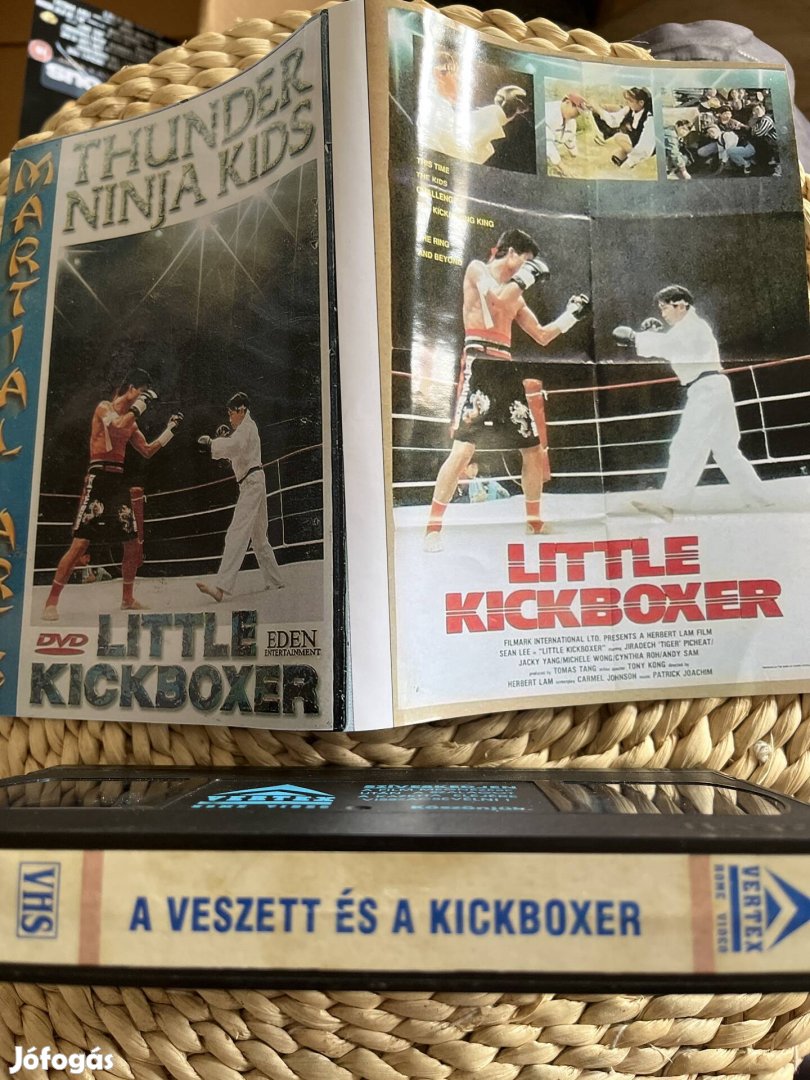 A veszett és a kickboxer vhs