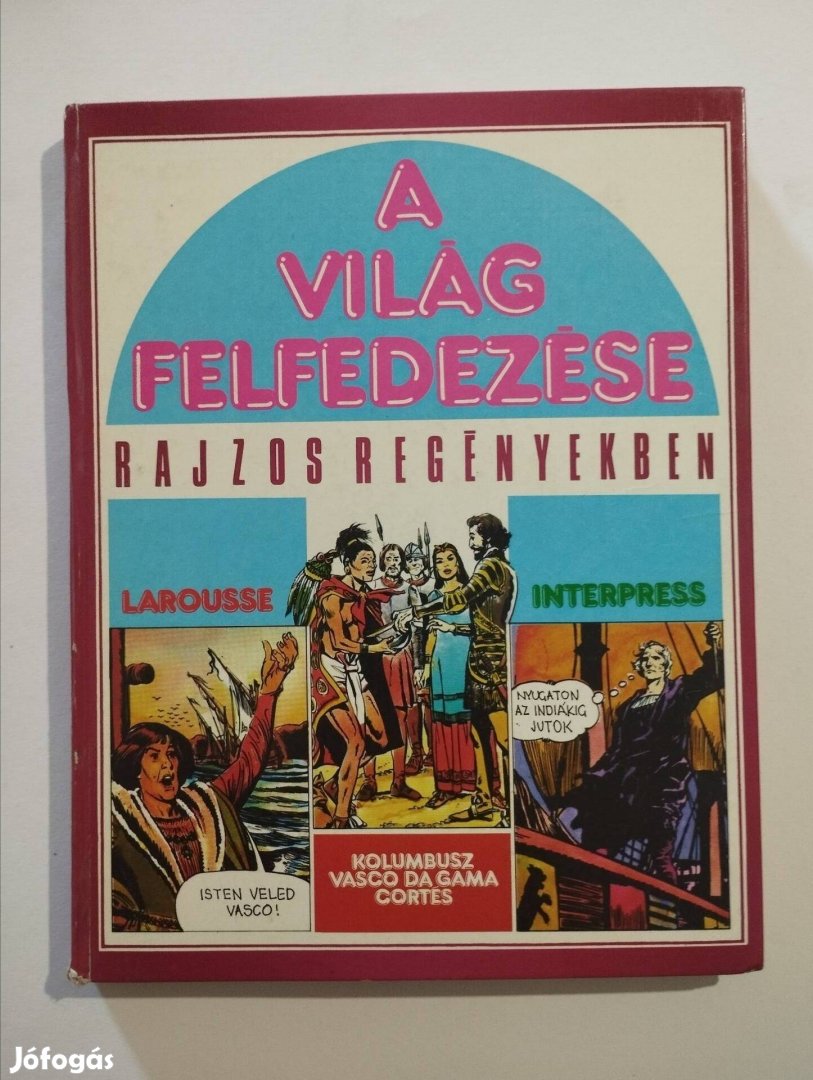 A világ felfedezése rajzos regényekben (képregény 1989)