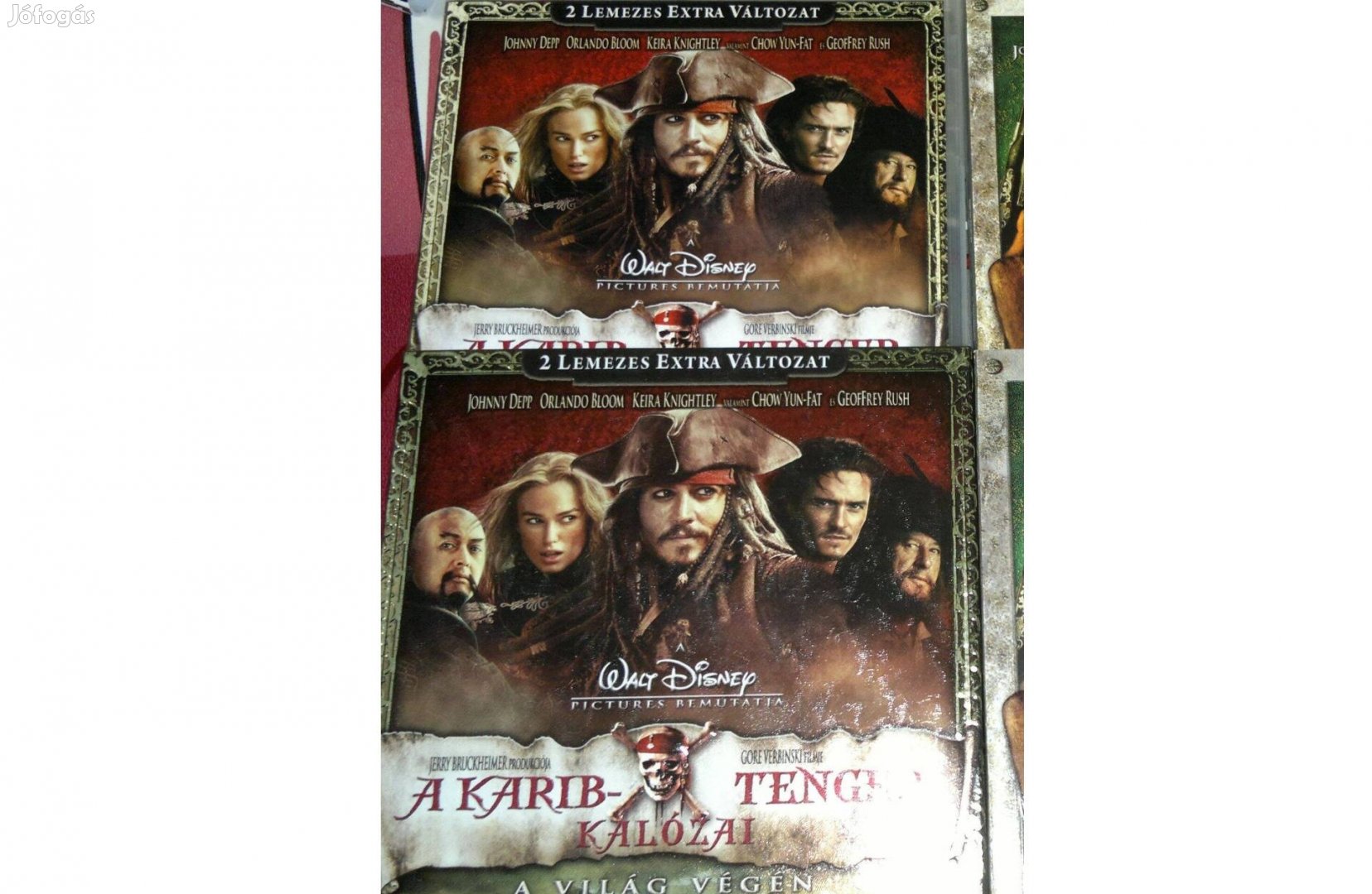 A világ végén A Karib- tenger kalózai : 2 lemezes dvd: új