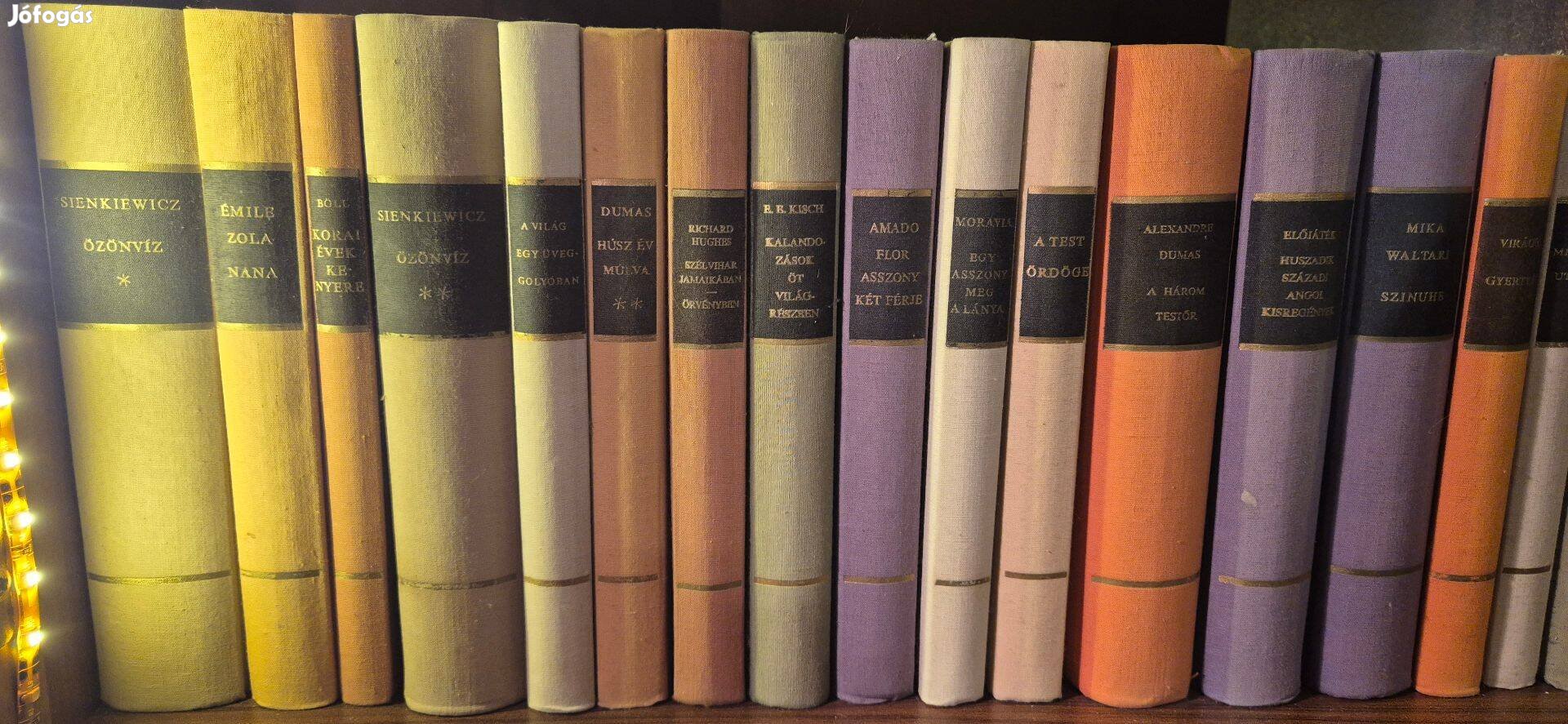 A világirodalom remekei 26 kötetes könyvsorozat