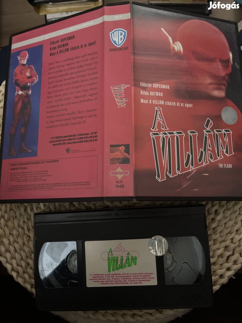 A villám vhs