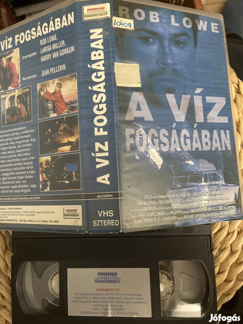 A víz fogságában vhs