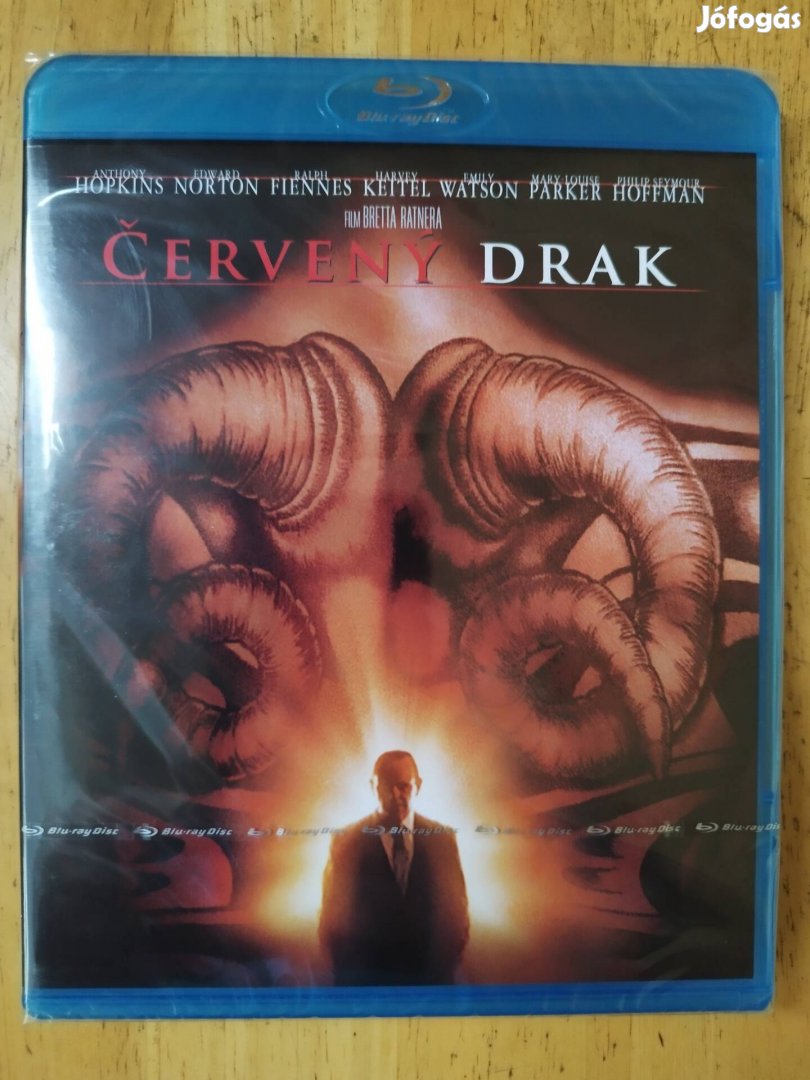 A vörös sárkány blu-ray Anthony Hopkins Bontatlan 