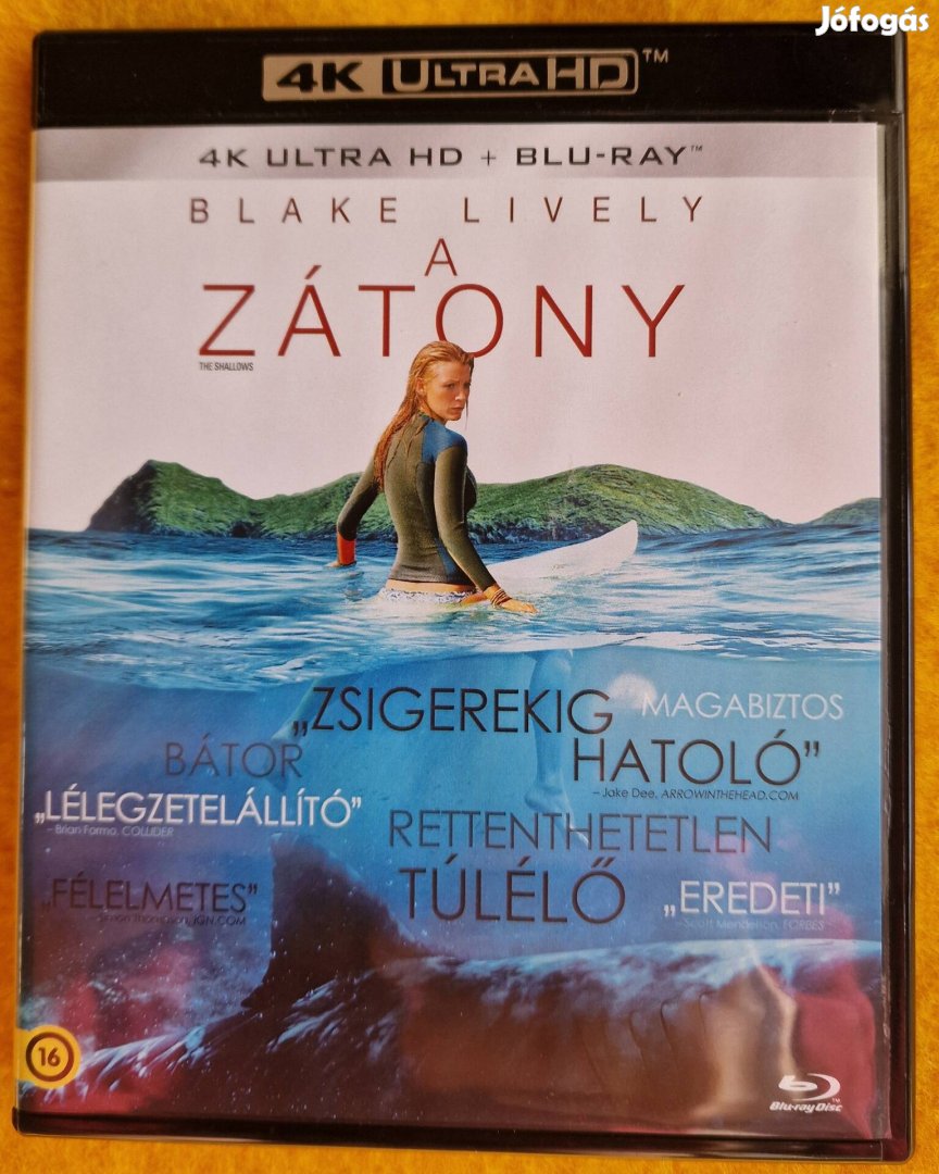 A zátony blu-ray