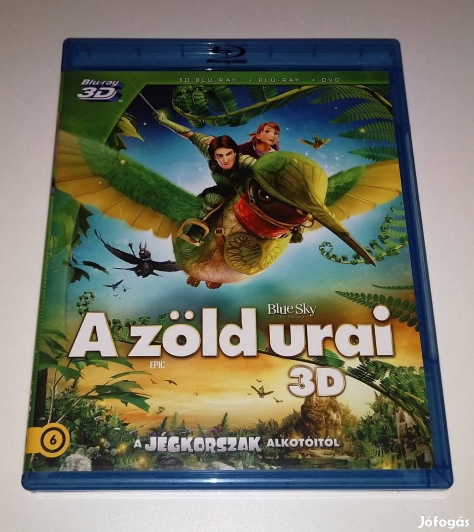 A zöld urai 3D+2D Animációs Blu-ray Film - Szinkronos!