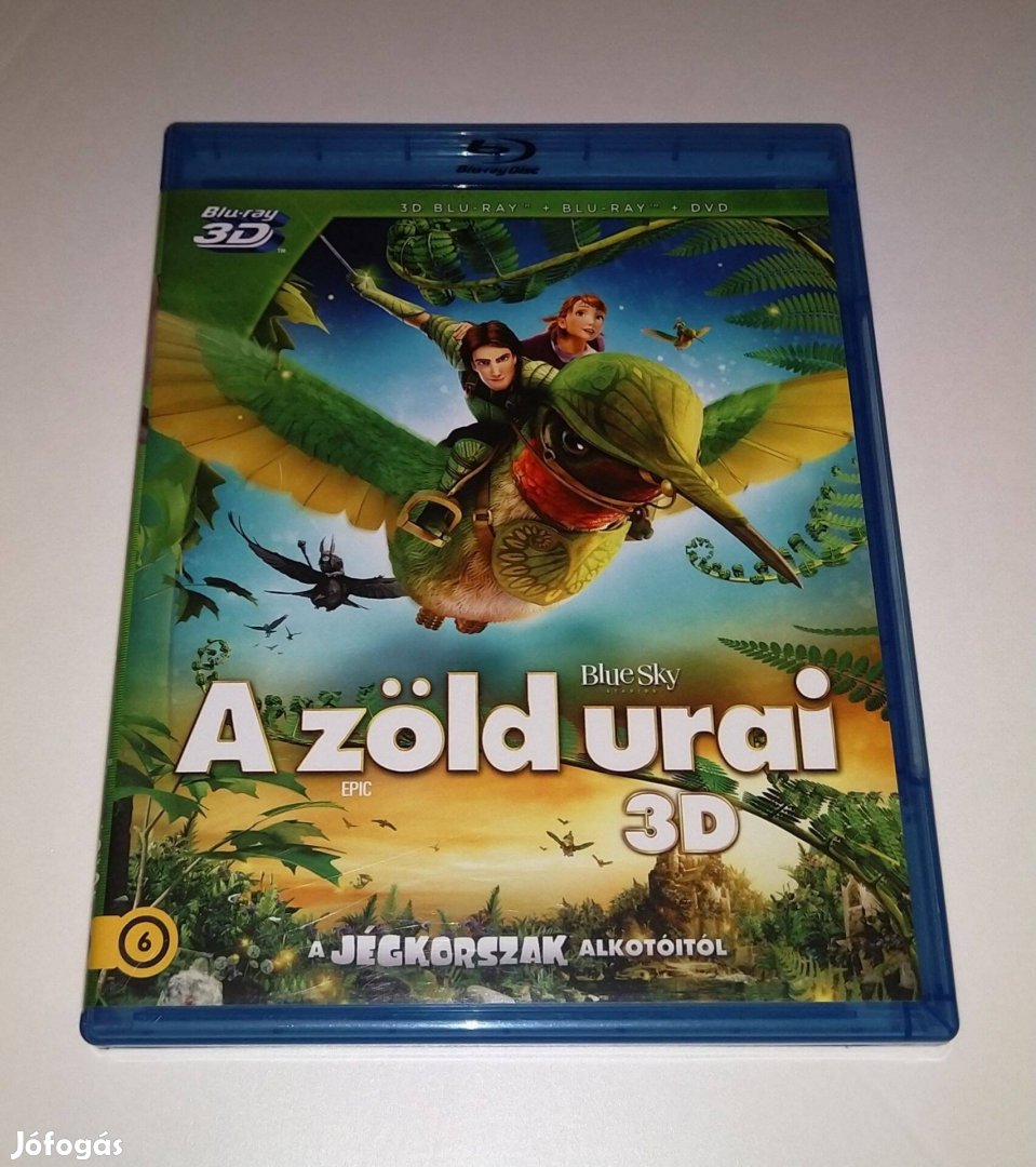 A zöld urai 3D+2D - 2 lemezes Animációs Blu-ray Film - Szinkronos!