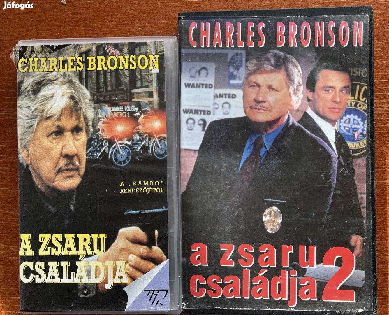 A zsaru családja pakk vhs kazetta