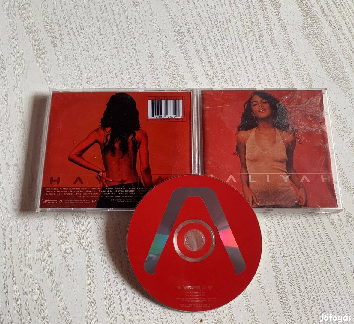 Aaliyah Zene CD