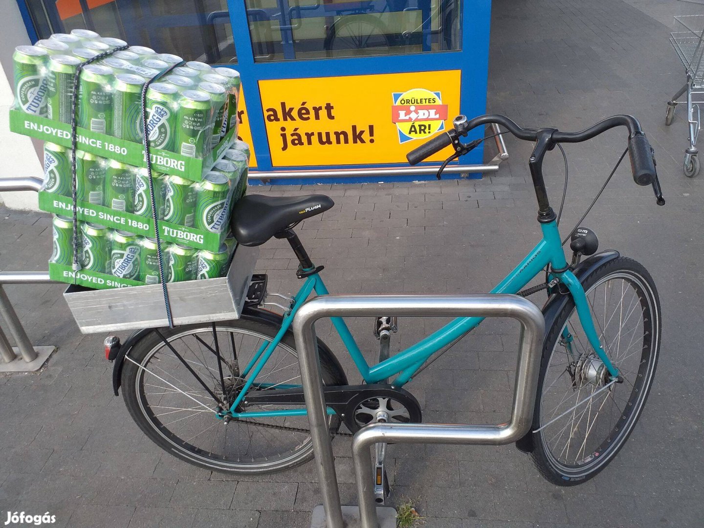 Aarios svájci agydinamós egysebességes kerékpár, bicikli