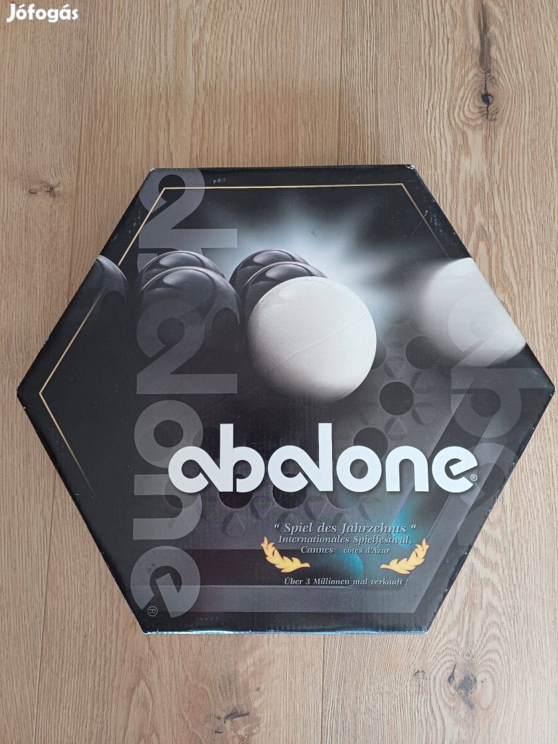 Abalone társasjáték (Hasbro kiadás, Made in France) megkímélt állapot