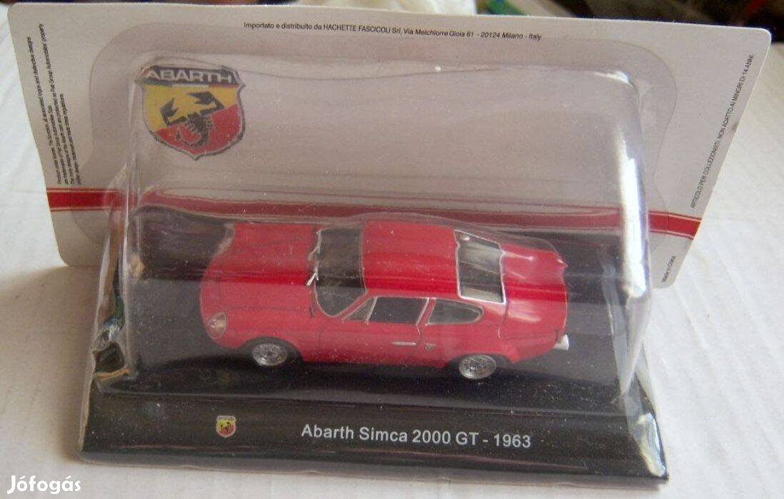 Abarth Simca 2000 GT (1963) 1:43 (új bontatlan)