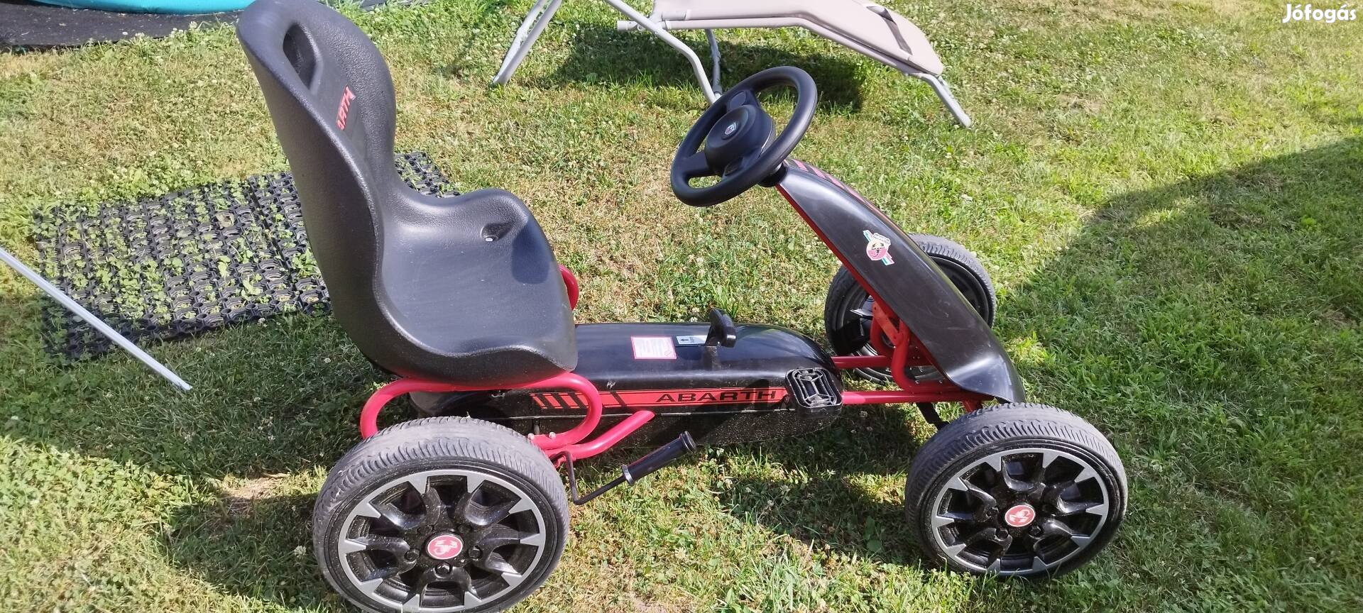 Abarth pedálos gokart 