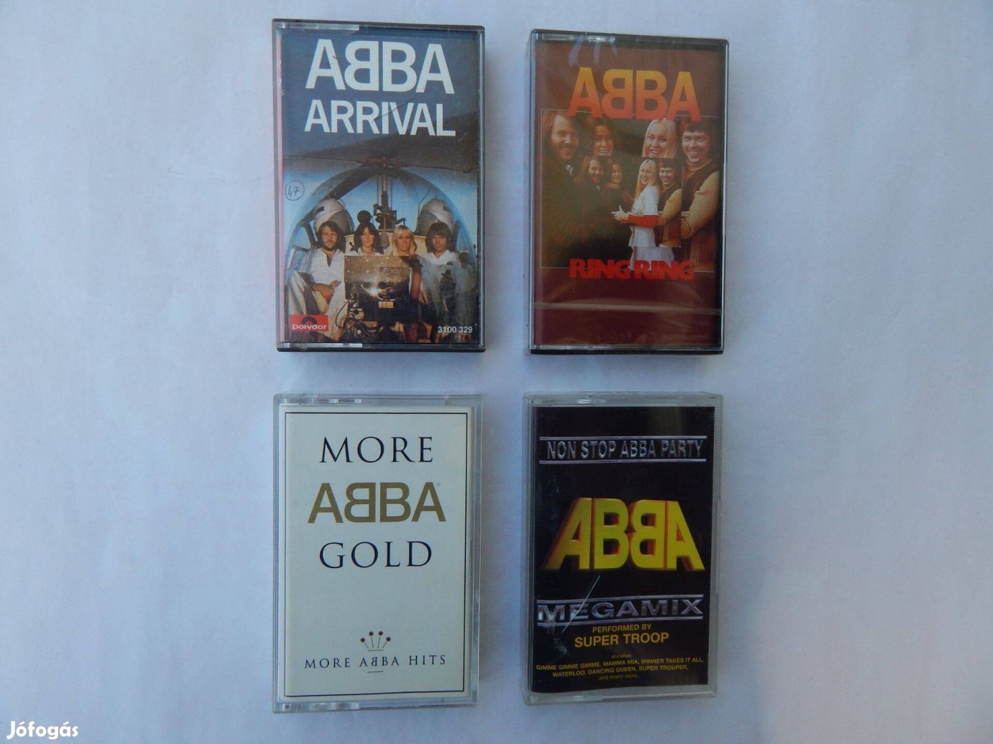 Abba Műsoros Audió Kazetták 4 Darabos Szettben