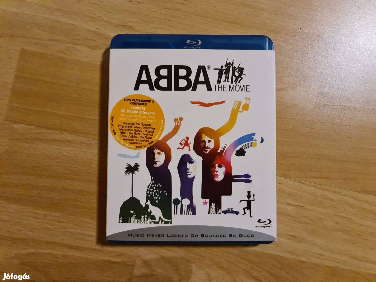 Abba - The Movie blu-ray disc film lemez