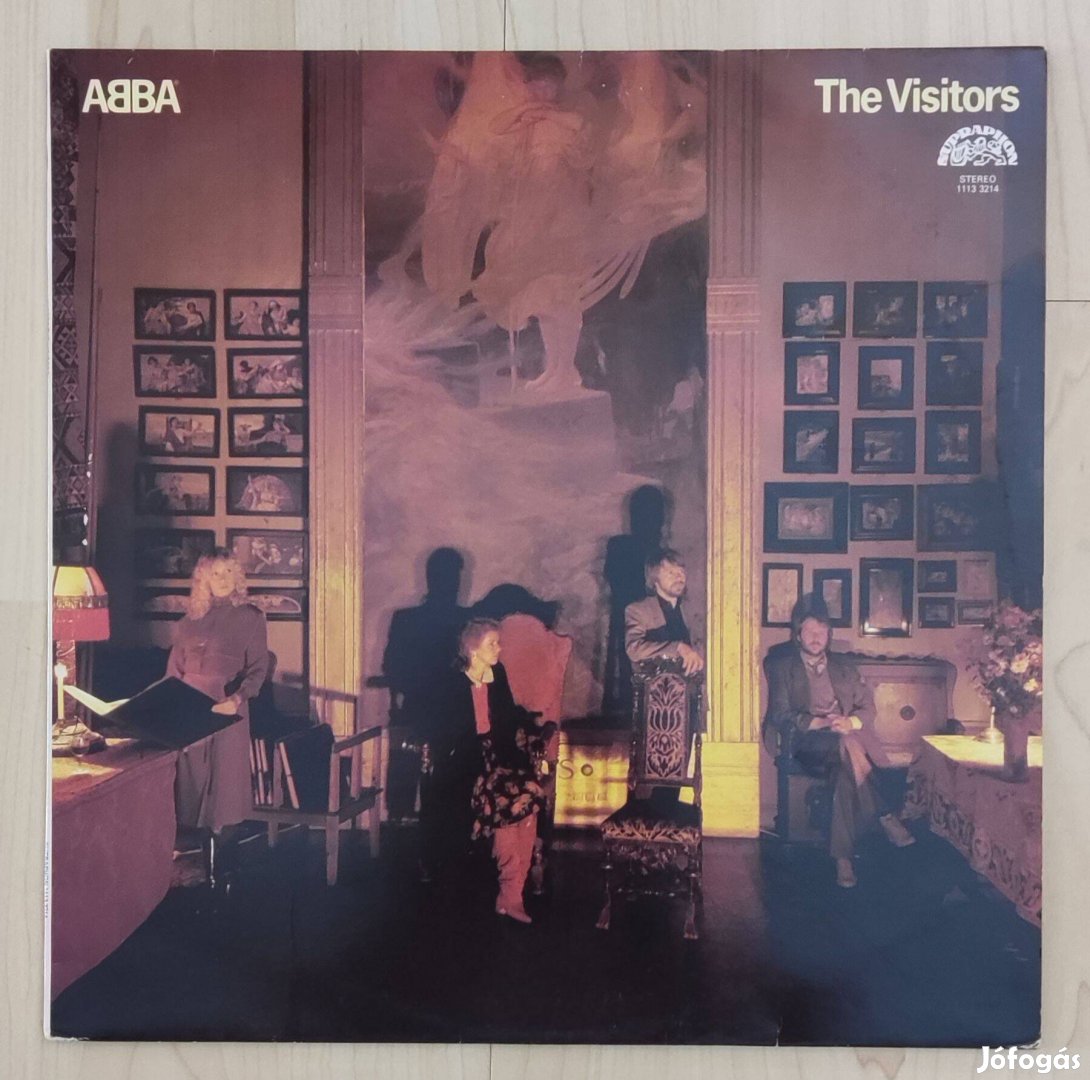 Abba the visitors 1981 bakelit vinyl