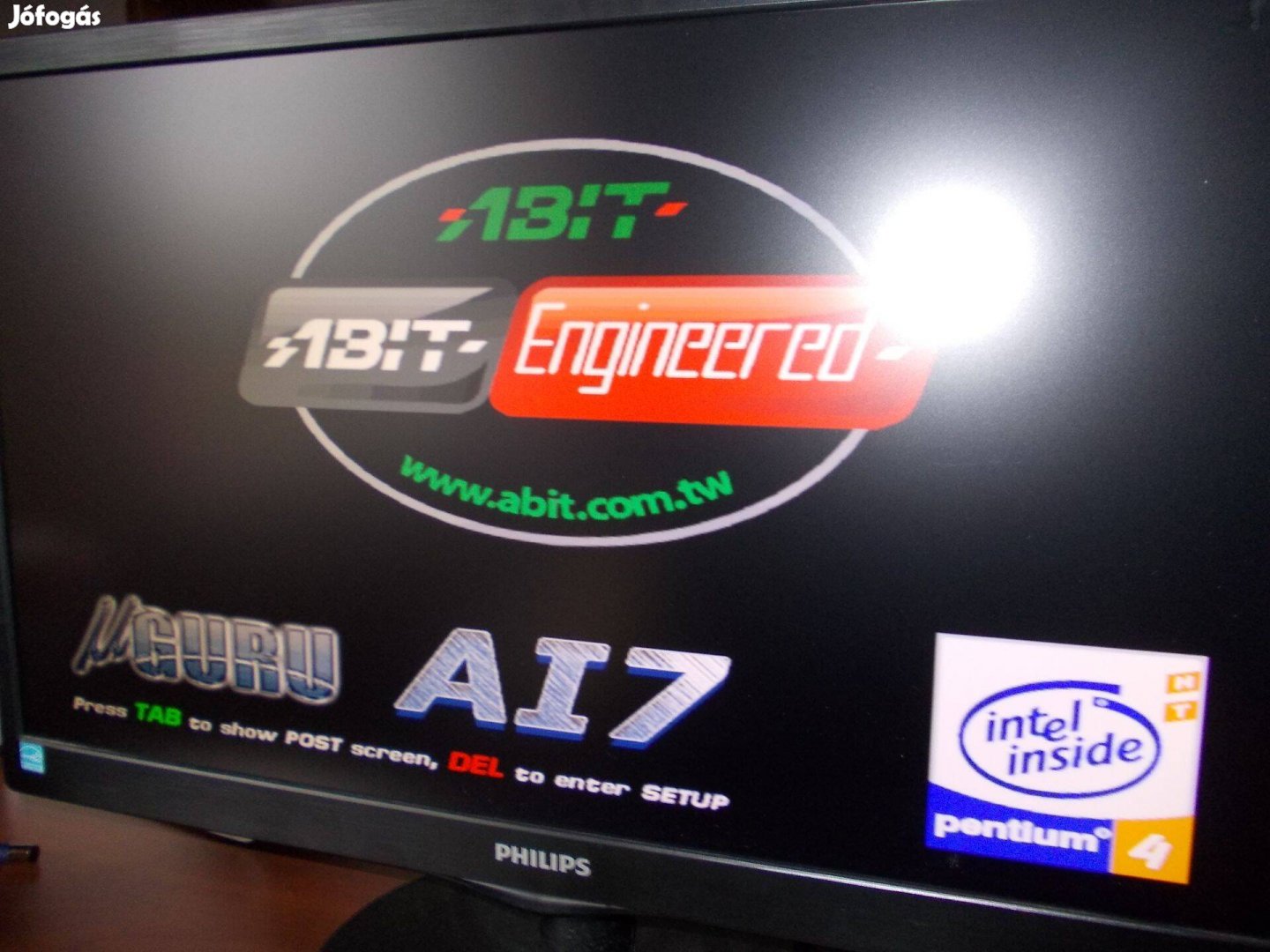 Abit AI7 alaplap + Intel Pentium 4 Cpu 3Ghz + Zalman hűtő + ATI 9600 X
