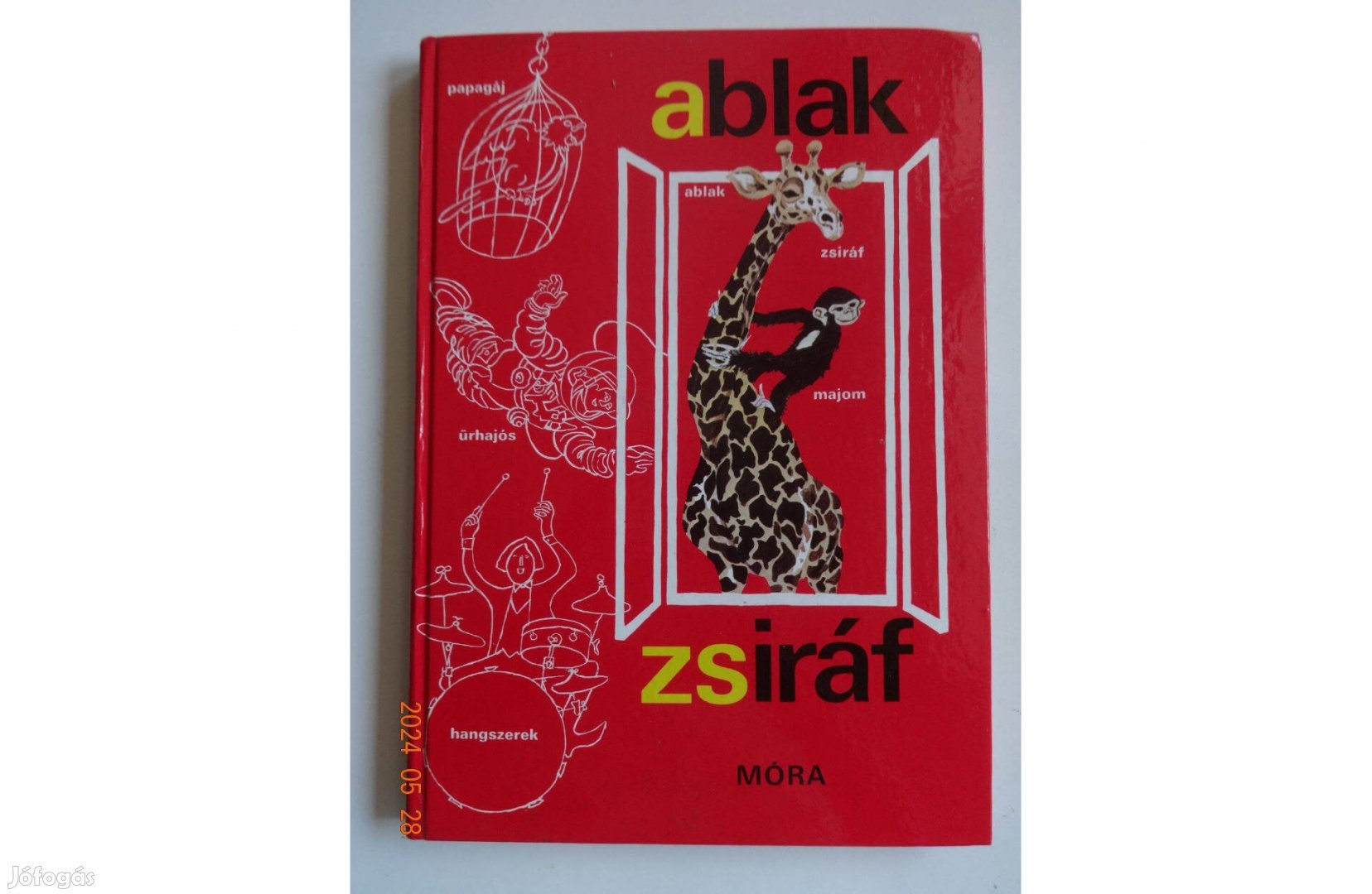 Ablak - Zsiráf - Képes gyermeklexikon - Szecskó Tamás rajz (2006)