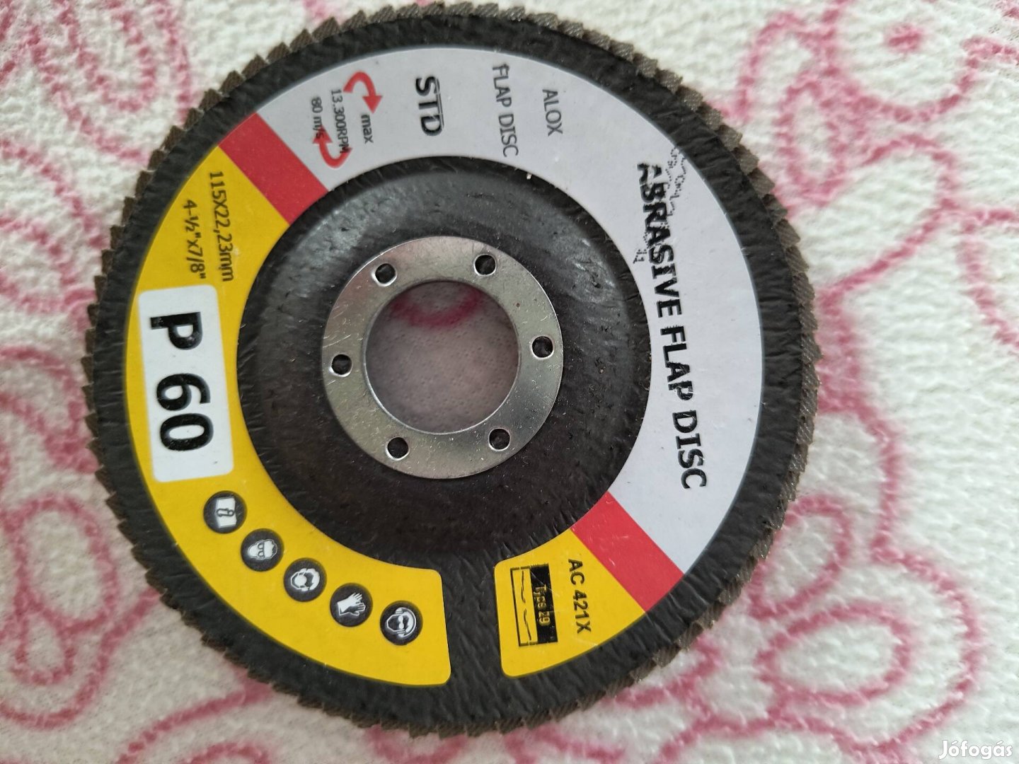 Abrasive lamellás csiszolókorong
