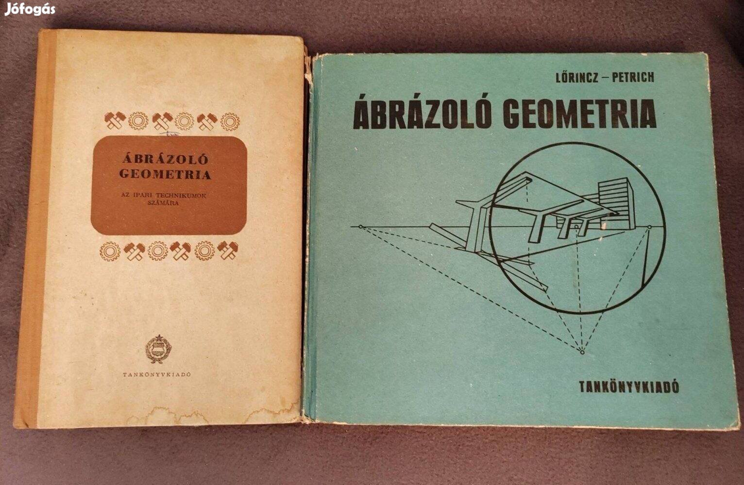 Ábrázoló Geometria 2 db. könyv