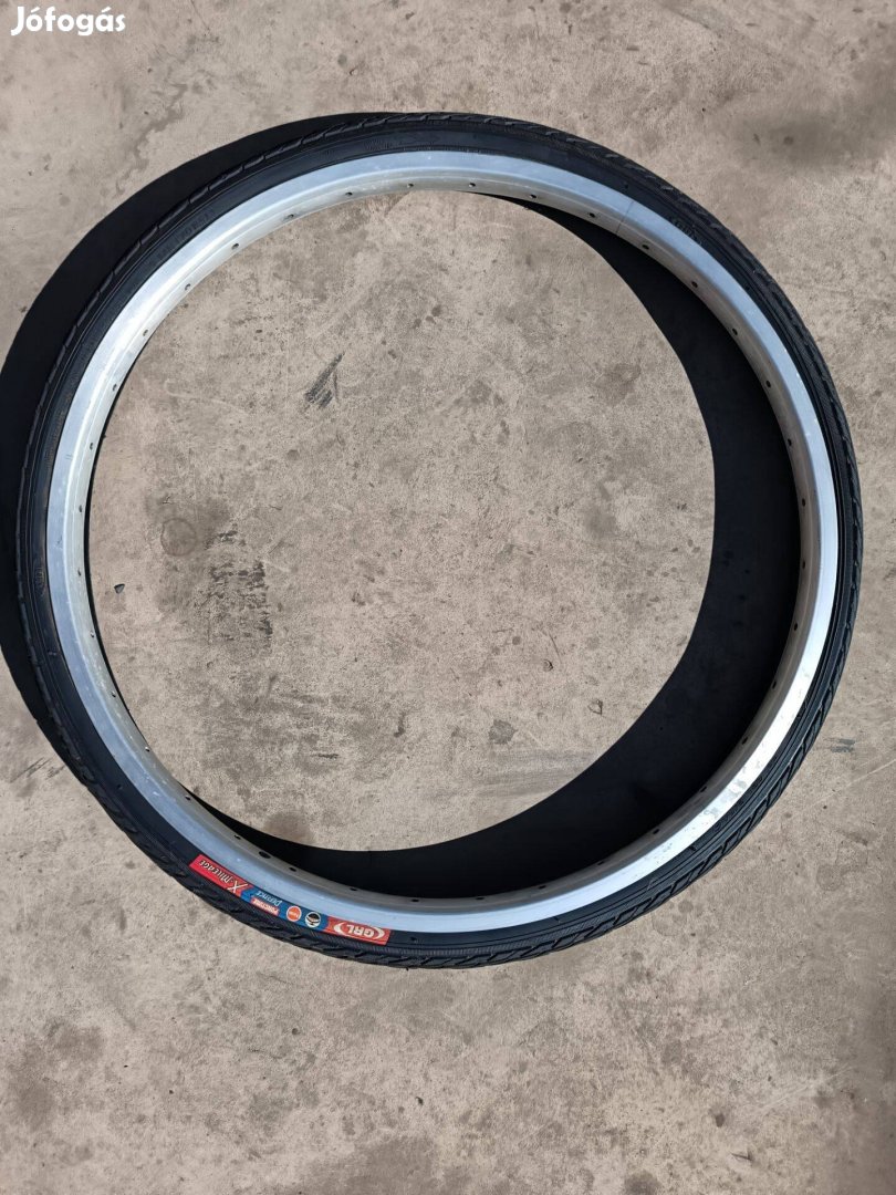 Abroncs külső belső gumival védőszalaggal 24-es elektromos