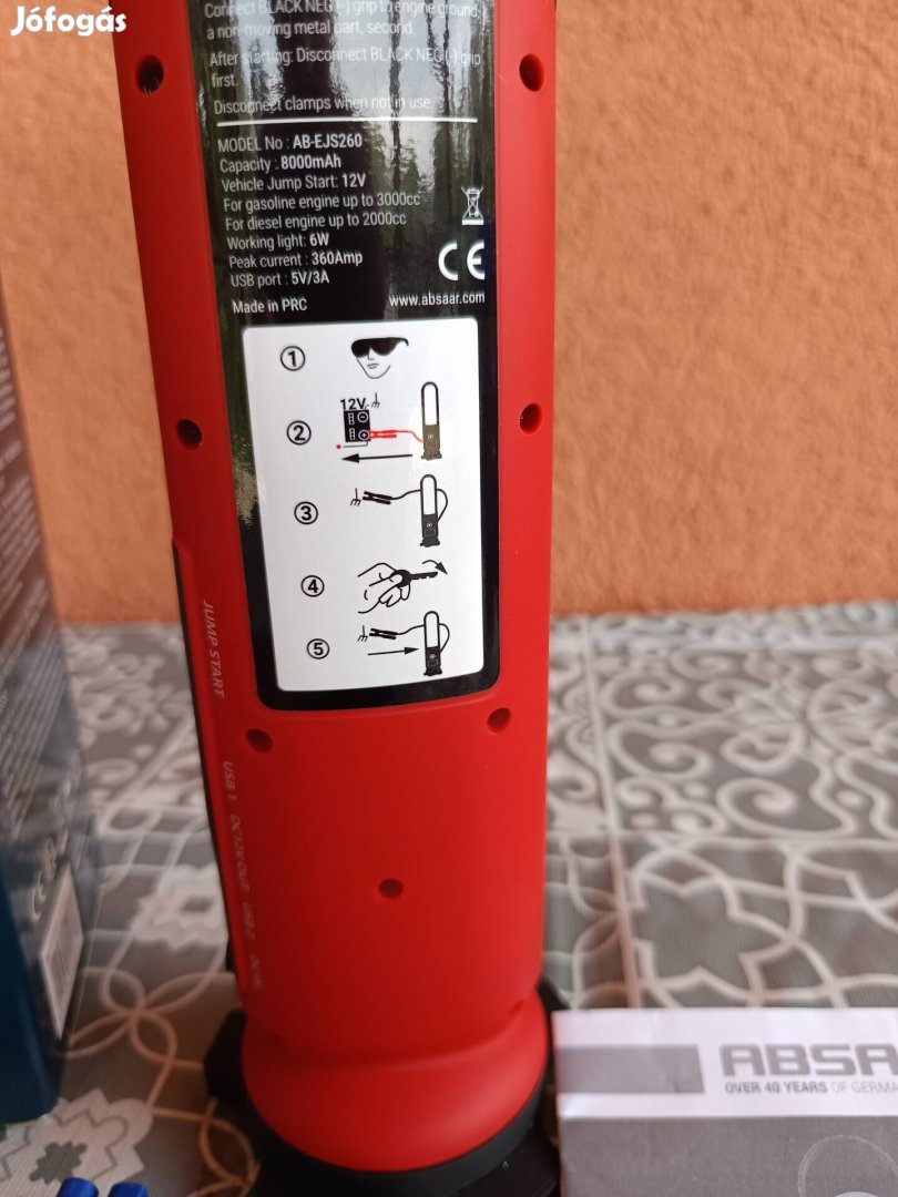 Absaar 5 az egyben autóslámpa