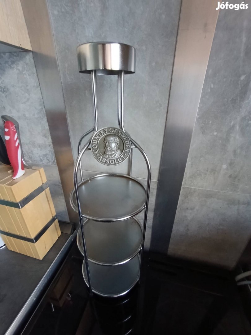 Absolut vodka fém tartó állvány eladó 