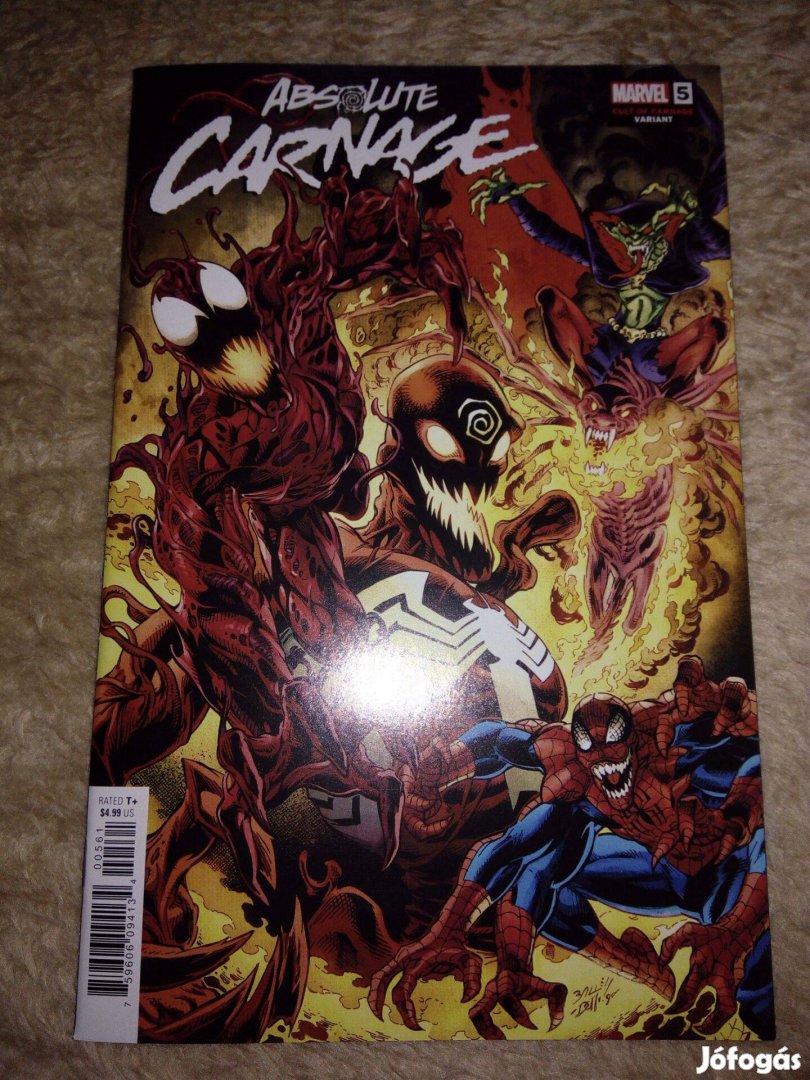 Absolute Carnage (2019-es sorozat) Marvel képregény 5C. száma eladó!