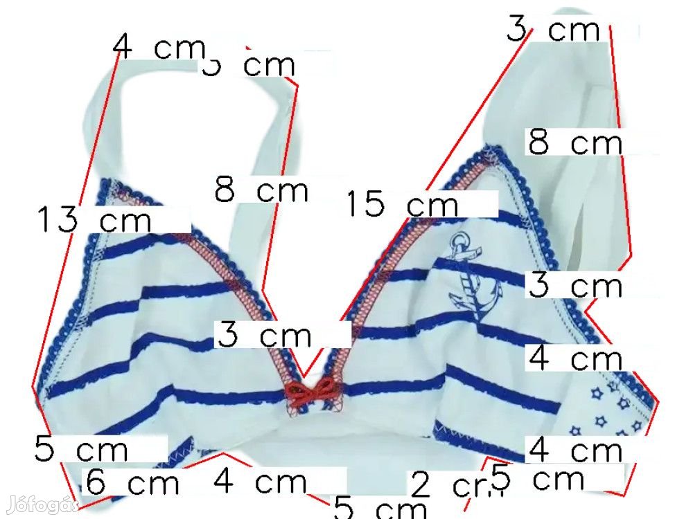 Absorba Új (címkés) Lány Melltartó (Méret: 134)