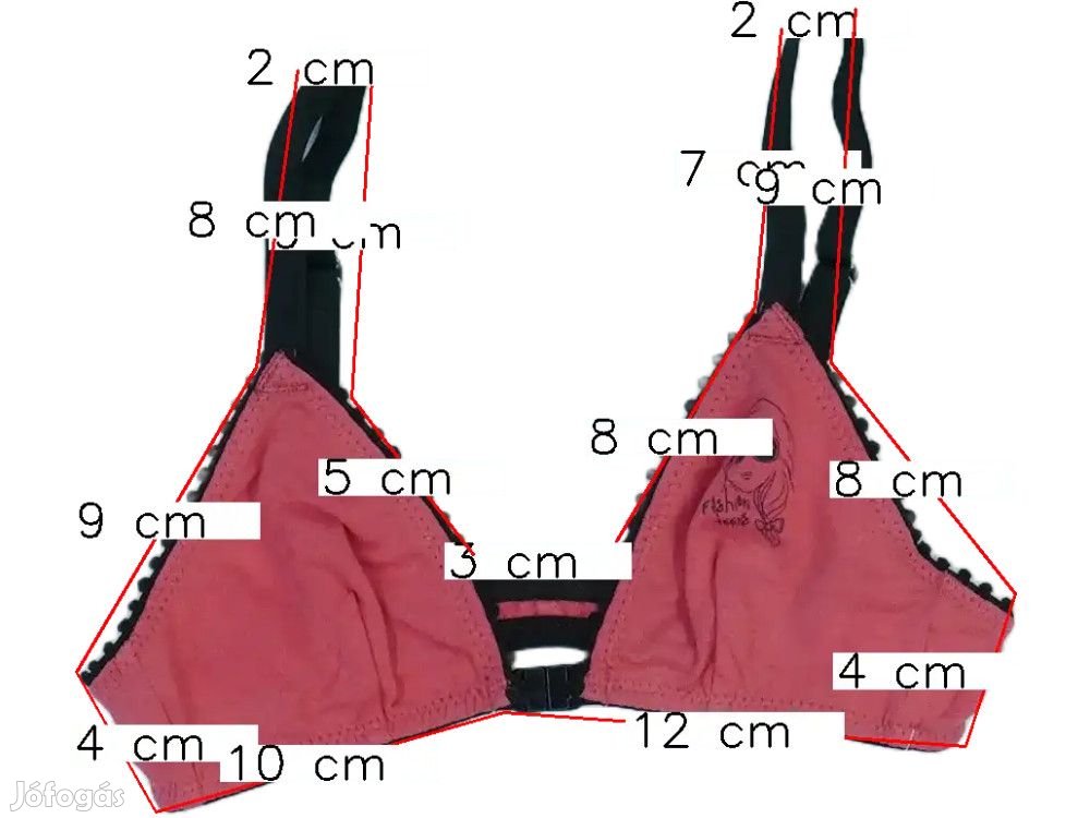 Absorba Új (címkés) Lány Melltartó (Méret: 140)
