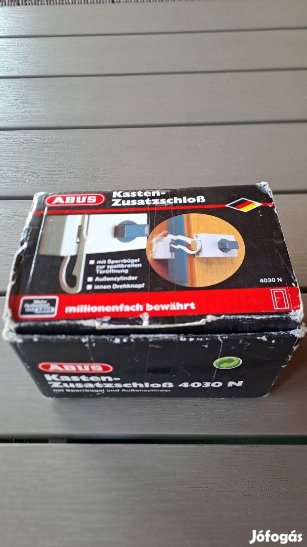 Abus másodzár nyitás határolóval 