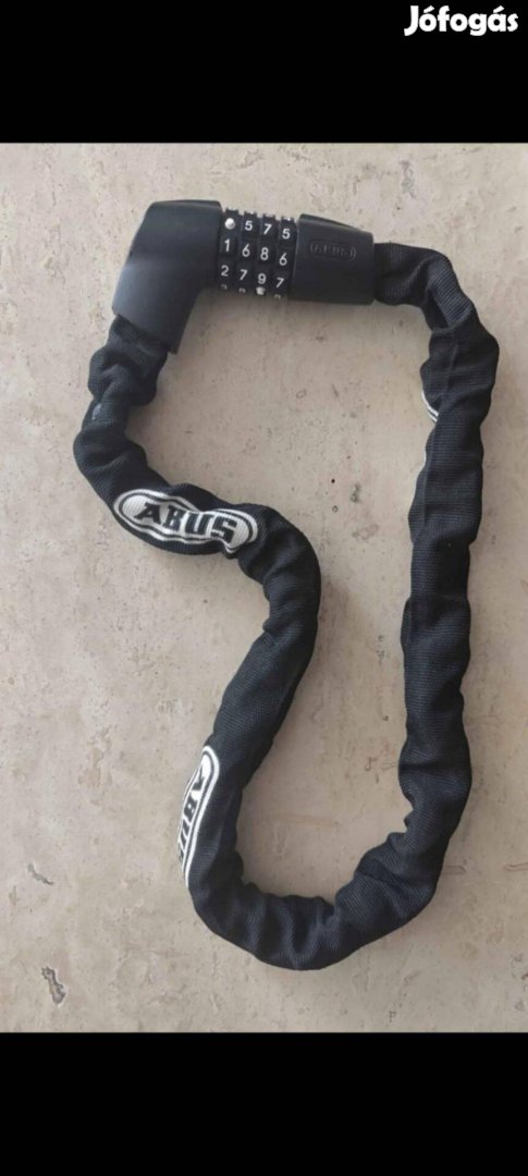 Abus motor zár, számzáras, láncos