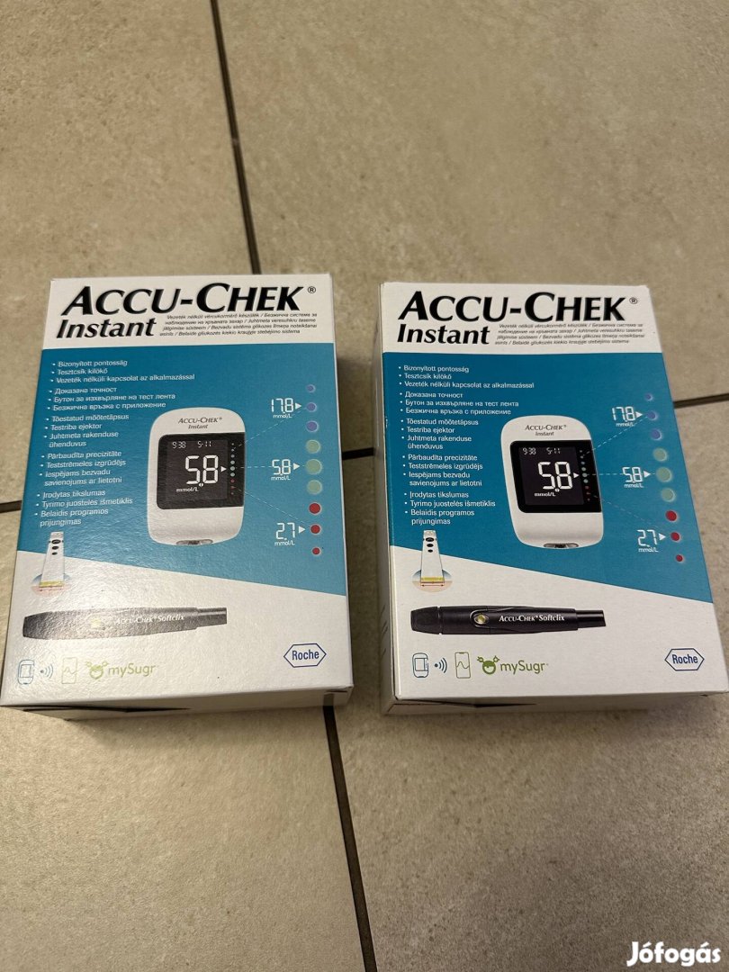 Accu-Chek Instant vercukormero ,Bontatlan