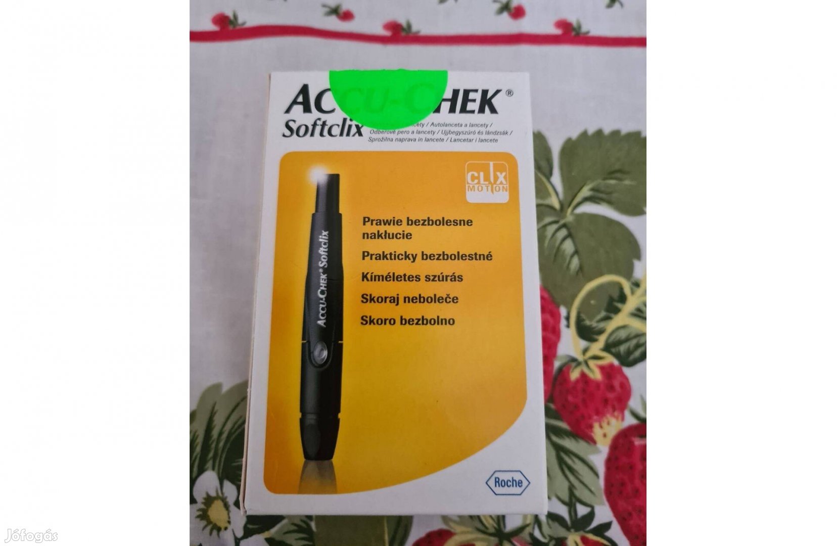 Accu-Chek Softclix ujjbegyszúró+lándzsa, bontott, nem használt