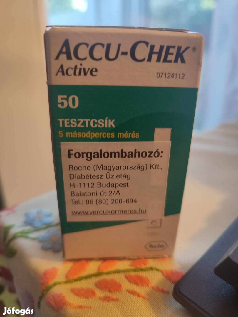 Accu-Chek Vércukor teszt csík