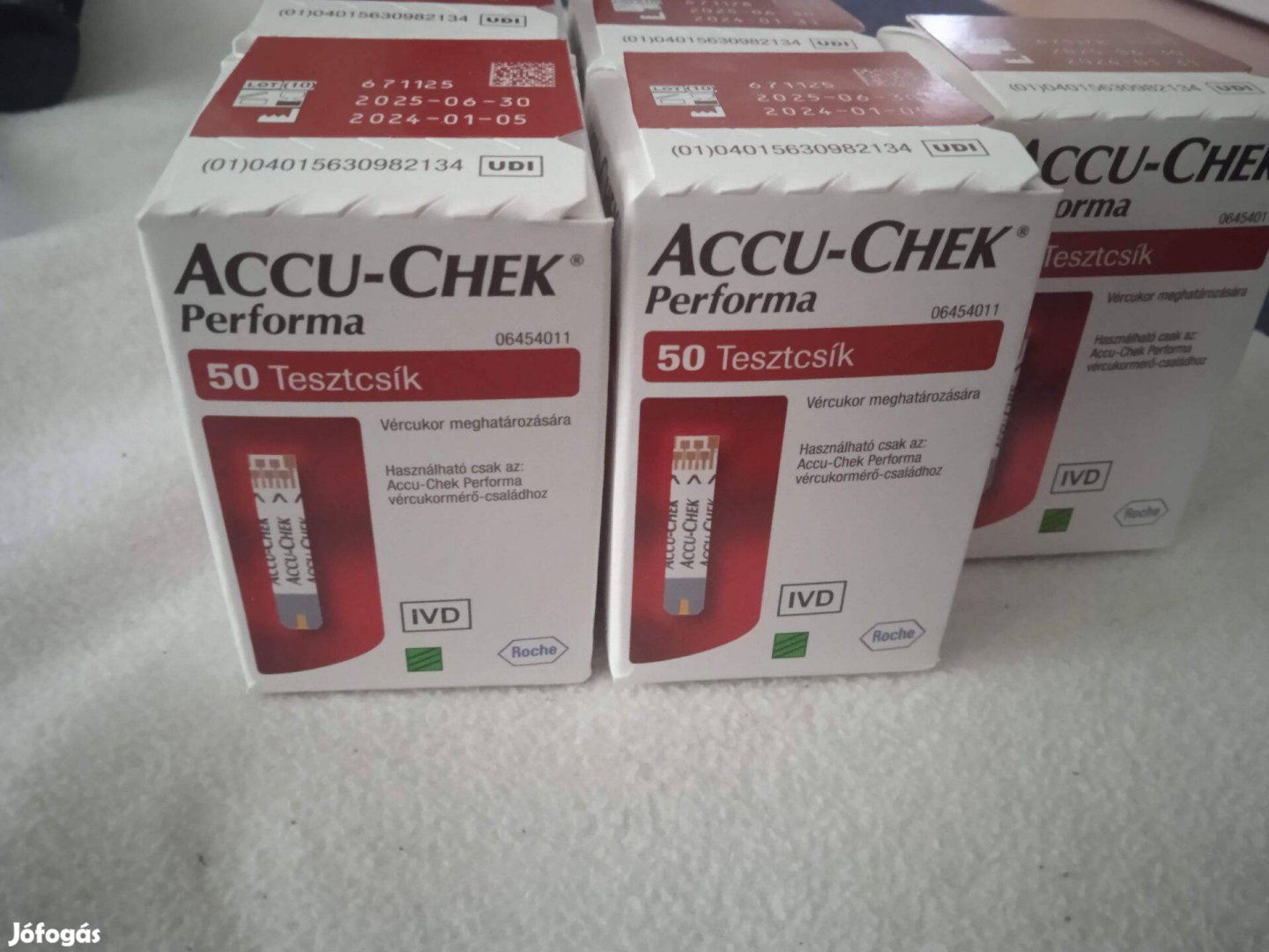 Accu-Chek tesztcsík