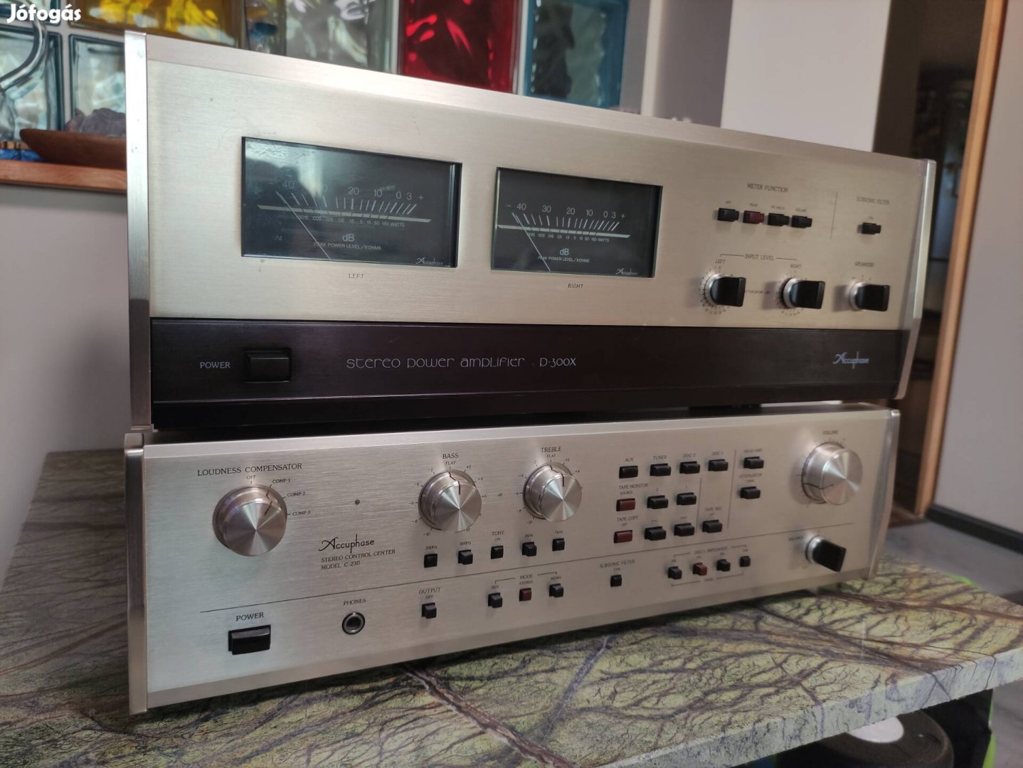 Accuphase C230-P300X high end elő-végfok páros