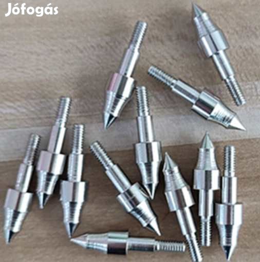 Acél Menetes Hegy Karbon Vesszőkhöz 7g Fém színŰ 4817