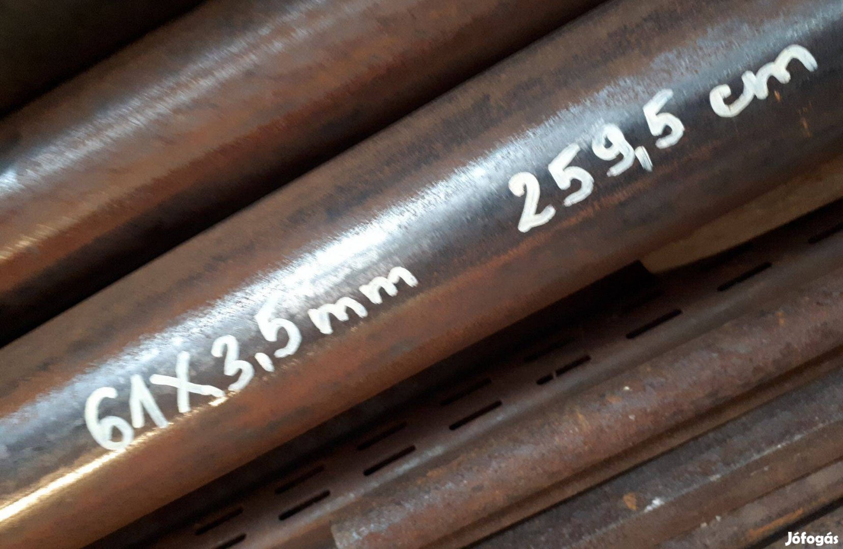 Acél cső 61 mm-es külsővel eladó !